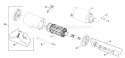 Page J Diagram and Parts List for KT17-24111  Kohler Engine