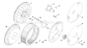 Page K Diagram and Parts List for KT17-24111  Kohler Engine