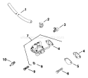 Page L Diagram and Parts List for KT17-24111  Kohler Engine