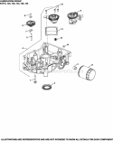 Page K Diagram and Parts List for KT725-3023  Kohler Engine