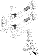 Part Location Diagram of 6615502-S Kohler Connector, Hose