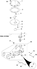 Part Location Diagram of 6608101-S Kohler Housing, Thermostat