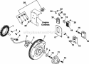 Page K Diagram and Parts List for LH690-0017  Kohler Engine