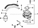 Page J Diagram and Parts List for LH690-3013  Kohler Engine