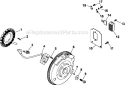 Page K Diagram and Parts List for LH750-0002  Kohler Engine