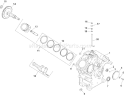 Page D Diagram and Parts List for LH750-0001  Kohler Engine