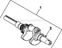 Page D Diagram and Parts List for LH775-0017  Kohler Engine