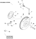 Page K Diagram and Parts List for LH775-0012  Kohler Engine