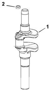 Crankshaft_1-66-1_(Tp-2508) Diagram and Parts List for LV625-831501  Kohler Engine