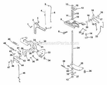 Engine_Controls_(Tp-2508) Diagram and Parts List for LV625-831501  Kohler Engine