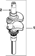 Page D Diagram and Parts List for LV680-0010  Kohler Engine