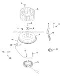 Page K Diagram and Parts List for LV680-0011  Kohler Engine