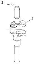 Page E Diagram and Parts List for LV680-0011  Kohler Engine