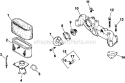 Page A Diagram and Parts List for LV680-0012  Kohler Engine