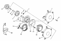 Page T Diagram and Parts List for M10-461501  Kohler Engine