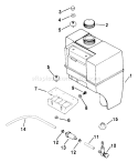 Page O Diagram and Parts List for M10-461513  Kohler Engine