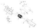 Page J Diagram and Parts List for M10-461513  Kohler Engine