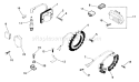 Page R Diagram and Parts List for M10-461513  Kohler Engine