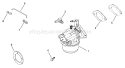 Page E Diagram and Parts List for M10-461513  Kohler Engine