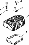Page D Diagram and Parts List for M10-461554  Kohler Engine
