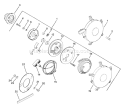 Page T Diagram and Parts List for M12-471542  Kohler Engine