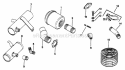 Page K Diagram and Parts List for M12-471592  Kohler Engine