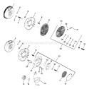 Page K Diagram and Parts List for M12-471542  Kohler Engine