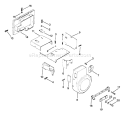 Page B Diagram and Parts List for M12-471542  Kohler Engine