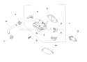 Page L Diagram and Parts List for M14-601533  Kohler Engine