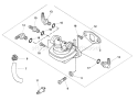 Page M Diagram and Parts List for M14-601533  Kohler Engine