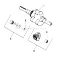 Page G Diagram and Parts List for M14-601533  Kohler Engine