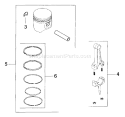 Page T Diagram and Parts List for M16-711575  Kohler Engine
