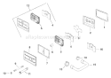 Page D Diagram and Parts List for M16-711575  Kohler Engine