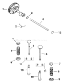 Page E Diagram and Parts List for M16-711575  Kohler Engine