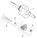 Page H Diagram and Parts List for M16-711575  Kohler Engine