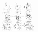 Page A Diagram and Parts List for M18-24692  Kohler Engine
