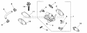 Page J Diagram and Parts List for M18-24694  Kohler Engine