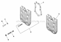 Page F Diagram and Parts List for M18-24694  Kohler Engine