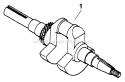 Page F Diagram and Parts List for M8-301637  Kohler Engine