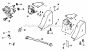Page P Diagram and Parts List for M8-301569  Kohler Engine