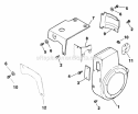 Page B Diagram and Parts List for M8-301569  Kohler Engine