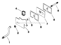Page C Diagram and Parts List for M8-301569  Kohler Engine