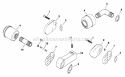 Page K Diagram and Parts List for M8-301569  Kohler Engine