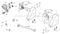 Page Q Diagram and Parts List for M8-301601  Kohler Engine