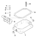 Page R Diagram and Parts List for M8-301601  Kohler Engine