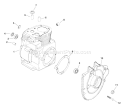 Page F Diagram and Parts List for M8-301601  Kohler Engine
