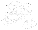 Part Location Diagram of 45-113-04 Kohler Decal, 16 Hp, White