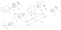Page P Diagram and Parts List for MV18-58510  Kohler Engine