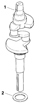 Part Location Diagram of 8201409-S Kohler Crankshaft
