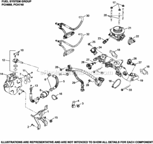 Part Location Diagram of 24126233-S Kohler Bracket, Lp Regulator